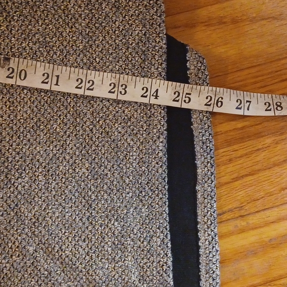 THML Gray Black Cowl Neck Drawstring Wool Blend Sweater - Picture 7 of 9